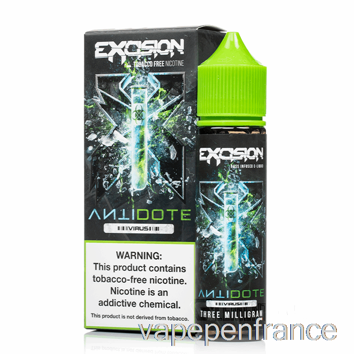 Antidote - Excision - Alt Zéro - Stylo Vape 60 Ml 6 Mg